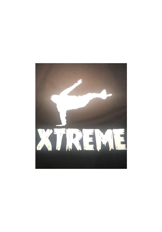 T-shirt Xtreme Black (S)